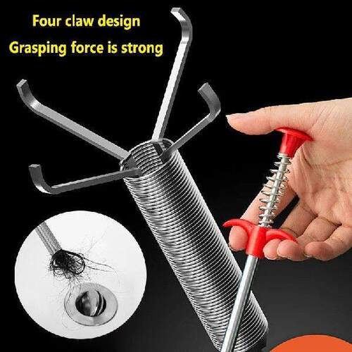 160cm Snake Spring Tube Unber Tool Drain Pipe Dredging