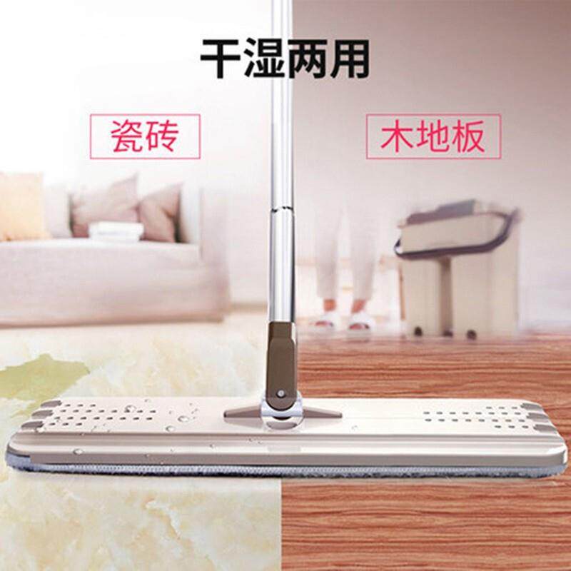 VLEN 工厂平板拖把 免手洗平板拖把 旋转墩布挤水拖把桶