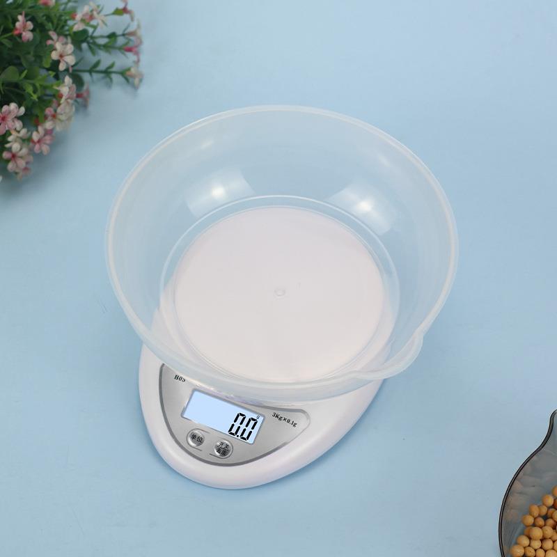 WH-B05厨房电子秤5公斤秤重烘培食物秤厨房秤电子称台秤多功能