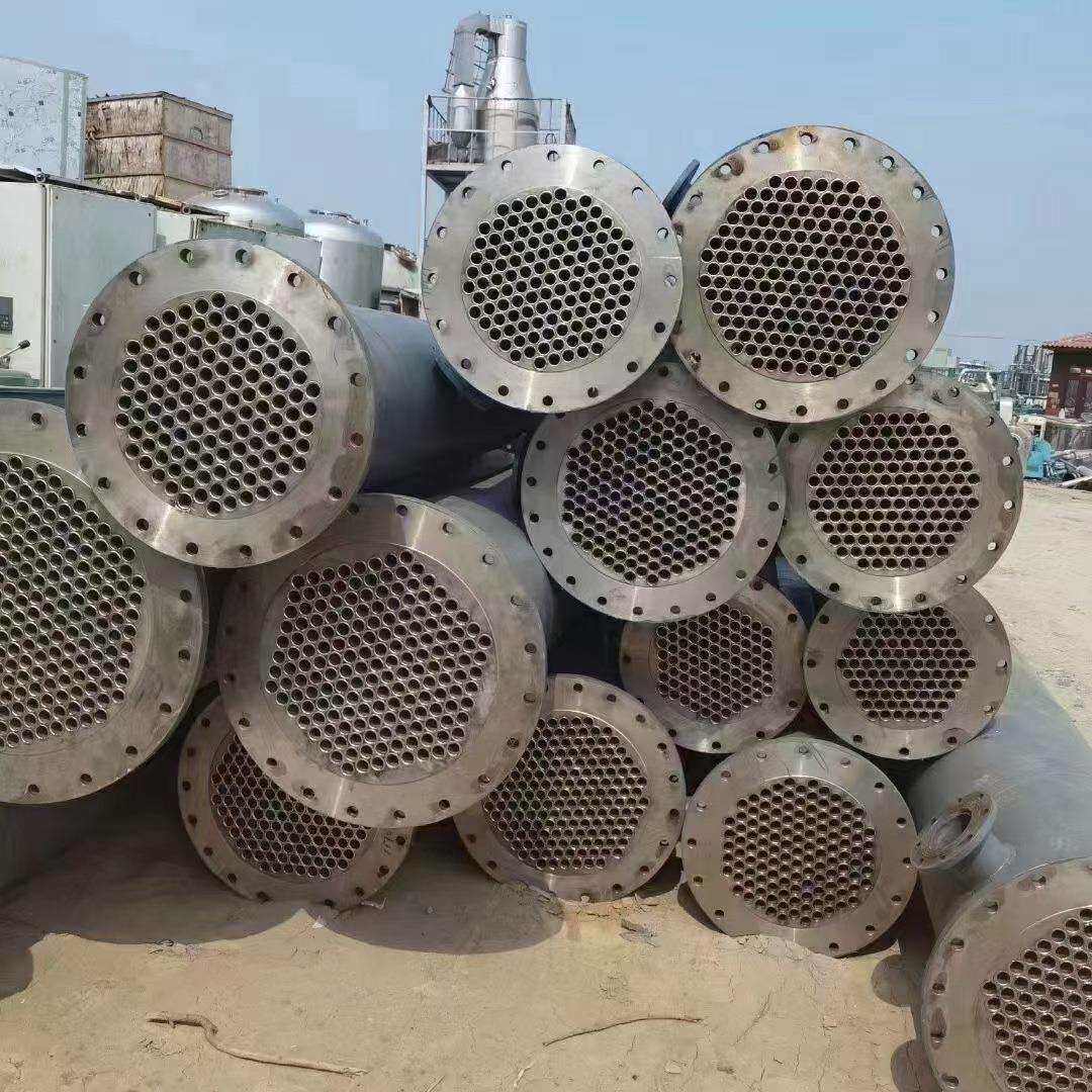 列管冷凝器304不锈钢滚筒式结晶冷却器管壳式工业蒸汽加热交换器