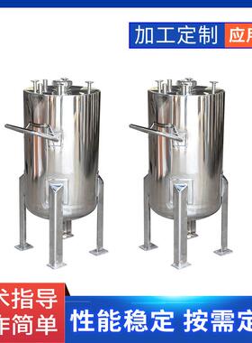 江苏小型液体配料罐 不锈钢搅拌罐 立式食品饮料搅拌桶反应容器