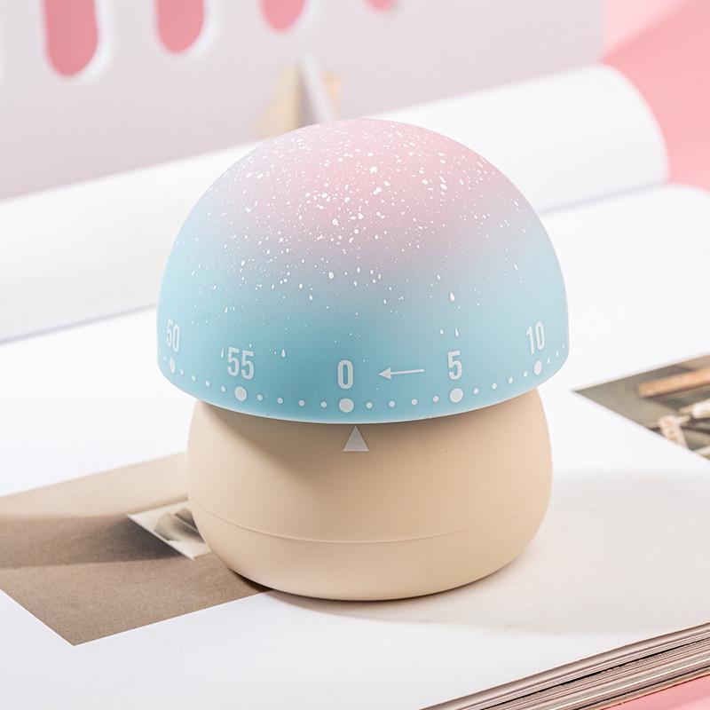 梦幻菇机械计时器学生儿童学习自律时间管理器厨房烘焙提醒器闹