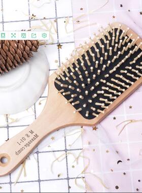10 inch Women Big Wood Paddle Comb /Brush Wooden Hair Care S