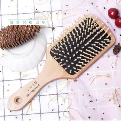 10 inch Women Big Wood Paddle Comb /Brush Wooden Hair Care S