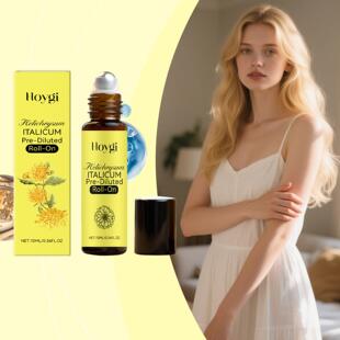 HOYGI Helichrysum Roll-On Essential Oil - Gentle, Moisturizi
