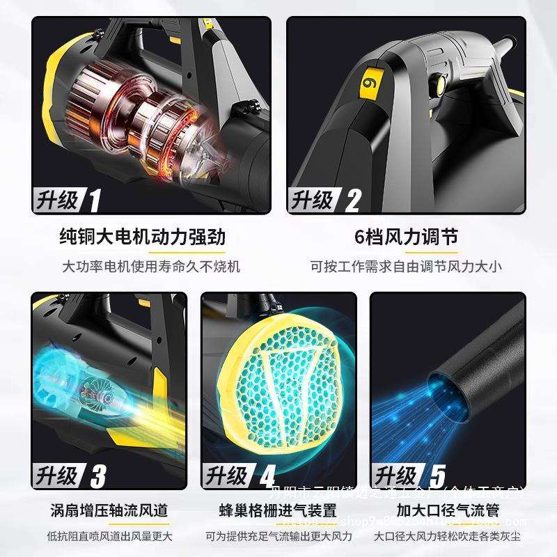 220V大功率吹雪机工业用吹风机插电式扫雪清雪机冬天除雪