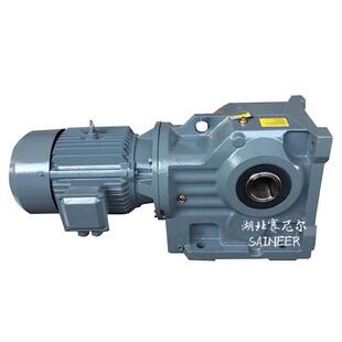 K187螺旋锥硬齿面齿轮减速机 KAB167 K系列KAF127 KAT157