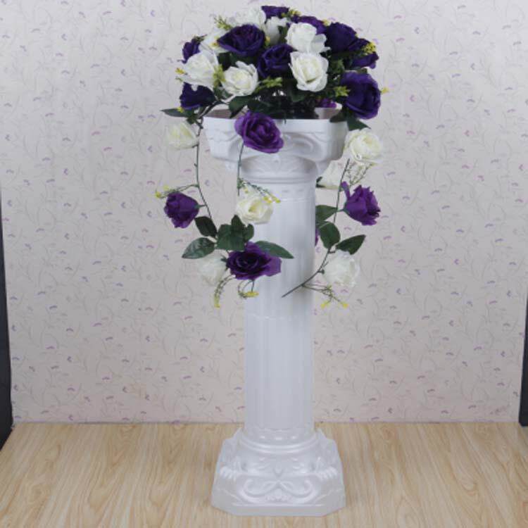 婚庆道具罗马柱路引新款开业花篮引路花绢花婚庆用品婚礼花柱引路