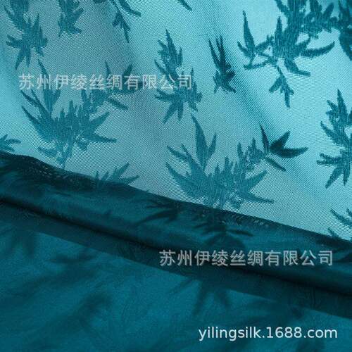 真丝花罗吴罗技艺四经绞罗布料沙罗100桑蚕丝炼白胚布可印染