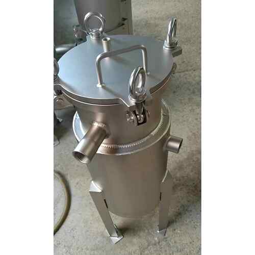 TDL-1P-0.25M2-DN25保温夹套袋式过滤器不锈钢保温夹套袋式过滤器