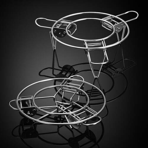 04不锈钢伸缩蒸架 家用多用途蒸格架蒸盘可折叠隔水高脚蒸笼蒸屉