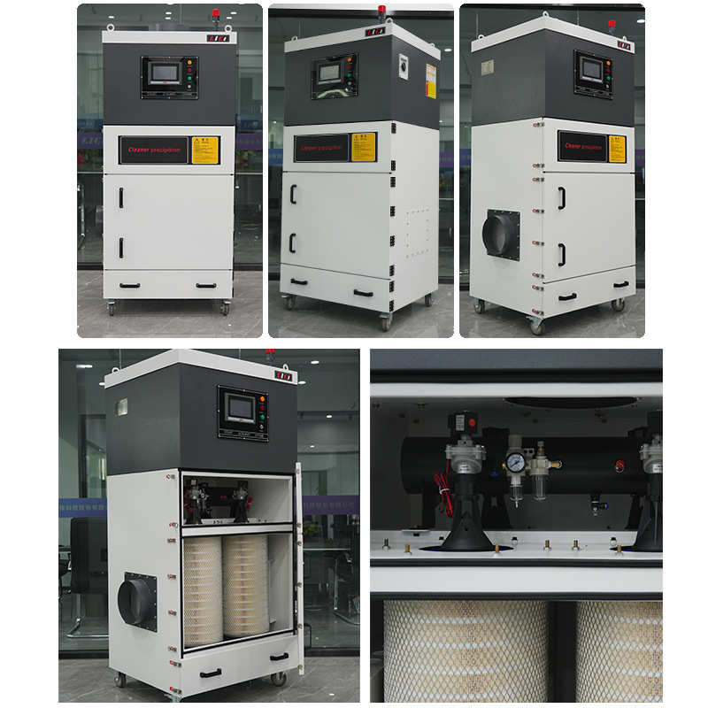 MCJC系列GLS-7500-4脉冲集尘机 7.5kw工业集尘器用低音除尘设备