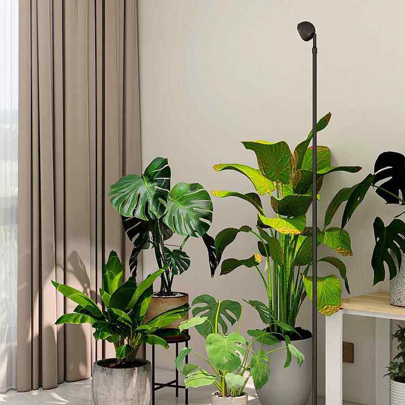 全谱伸光-缩1.6室2.1米落地款内植ZRX物补光灯