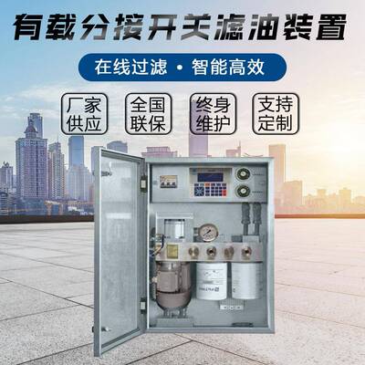 DZX变压器滤油在线过滤器变压器分接开关滤油机变压器油过滤系统