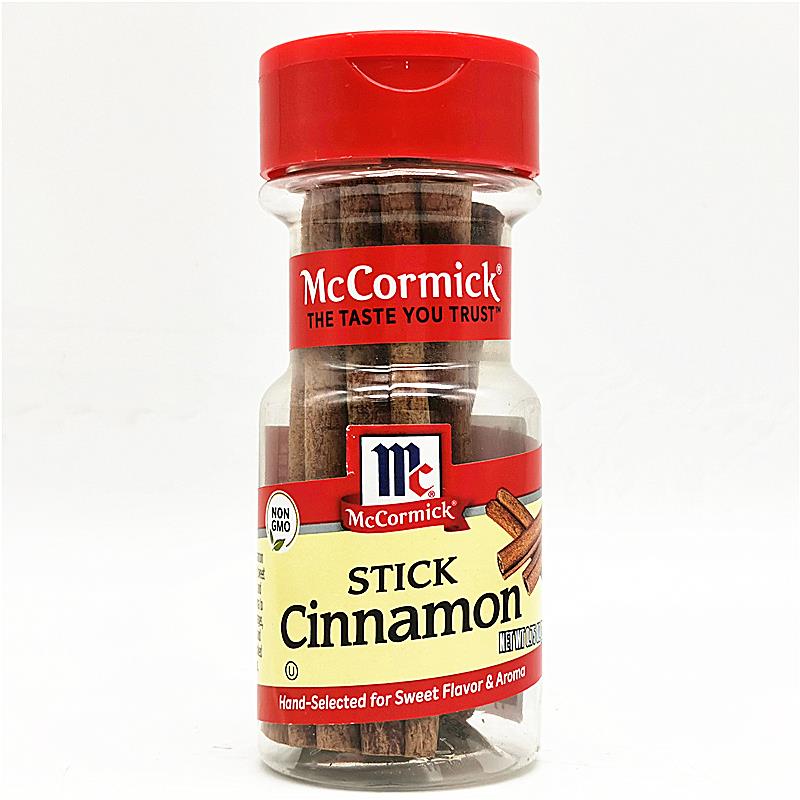 21g McCormick Stick Cinnamon美国进口味好美肉桂条调味料家用