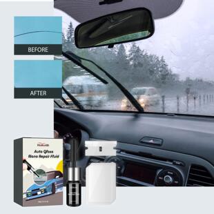 Homonth Nano Repair Liquid for Car Glass - Clear Vision Wind