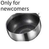 316不锈钢雪锅不粘锅家用多功能婴儿辅食锅牛奶锅小锅