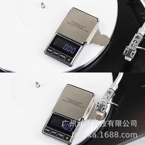 黑胶唱机针GK-R29针压计留声唱针调整唱工具LP头调整机器唱工具