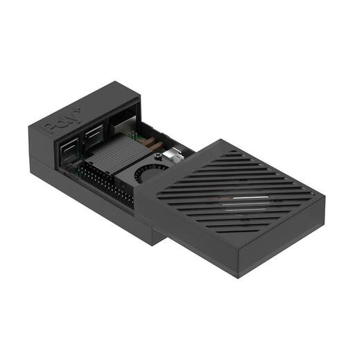 Raspberry Pi 5 Argon Poly+5 ABS外壳带PWM风扇