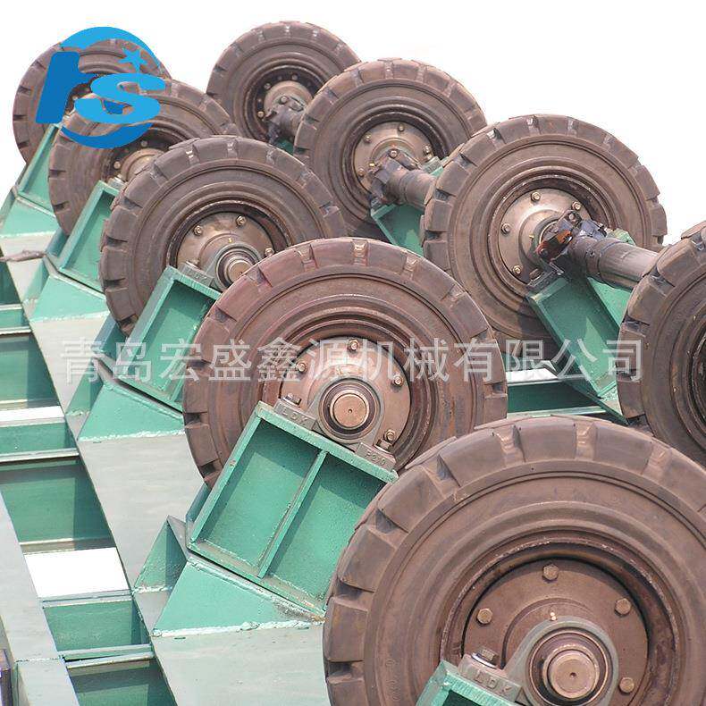 钢管外壁喷砂机管道除锈抛丸清理机