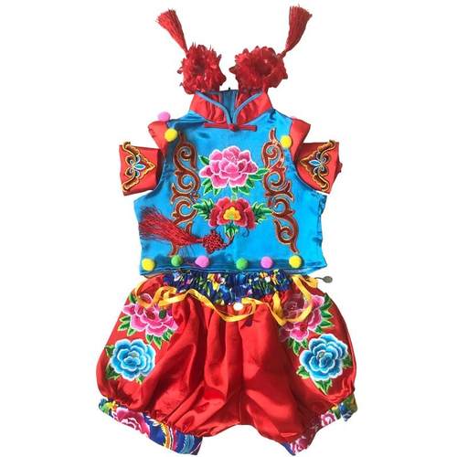 正品儿节童日灯笼表演服装幼儿园女生小裤梦宝中国梦宝宝开宝场舞