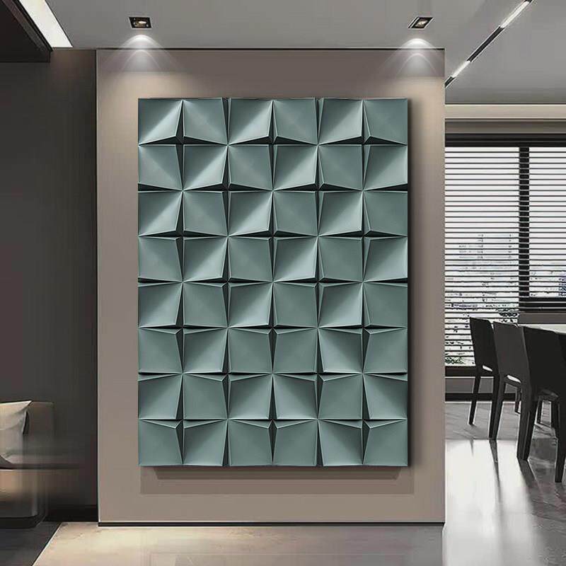 立体砂岩木雕装饰画玄关客厅沙发背景高级感大气壁画3d简约浮雕画