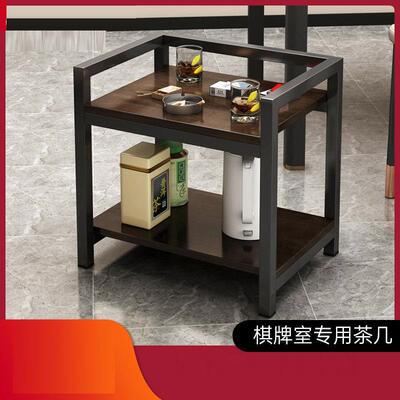 Mahjong table, tea table, tea rack, chess room, dedicated as