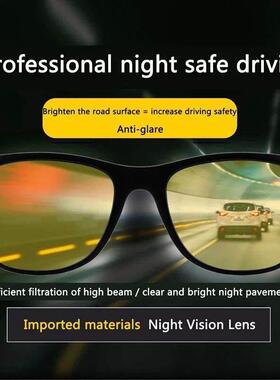 Night Vision Glasses PC Frame Polarized Sunglasses Men Outdo