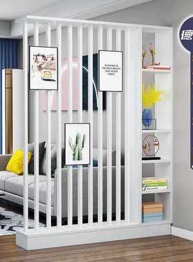 入户玄关置物架家用实木进门新中式屏风隔断客厅屏风卧室遮挡装饰