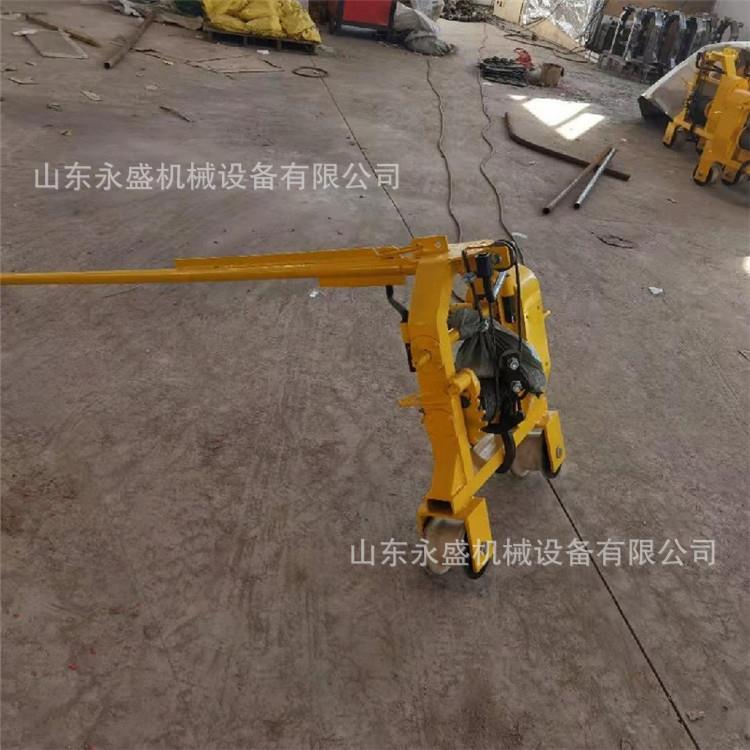 SLY-3轨道拉轨器 铁路工务维修钢丝绳双轮钢轨吊轨车双轮运轨车