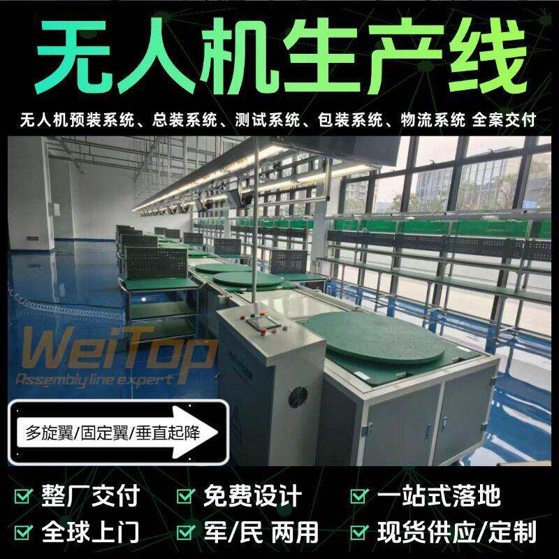 长航时无人机装配线全流程管控含ESOP系统免费规划设计3天出货