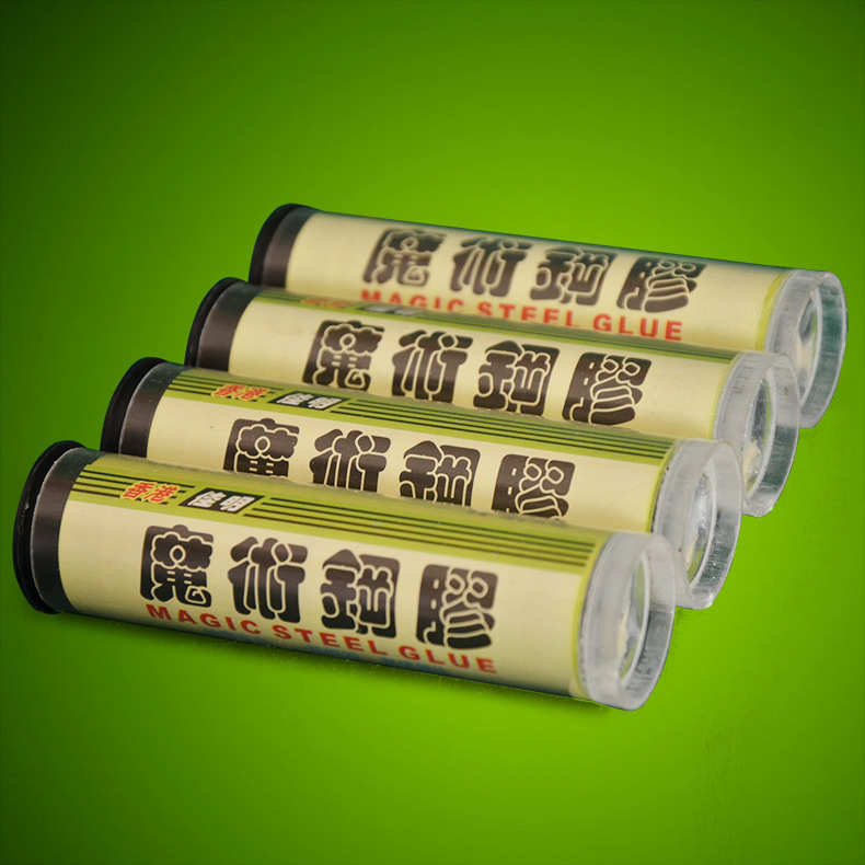 香港佳明魔术钢胶水管陶瓷金属固体胶修补魔术胶棒堵漏棒止漏粘胶