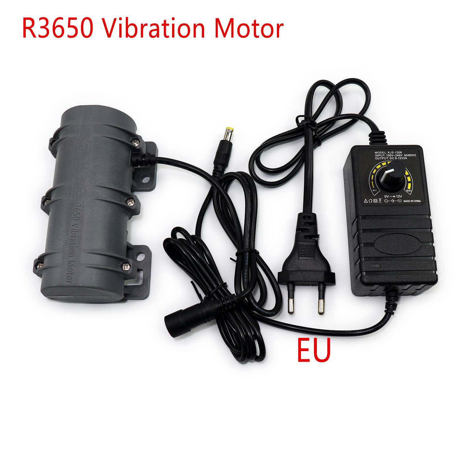 R3650直流12V/24V振动马达按摩床震动电机抖动颗粒饲料理疗配件