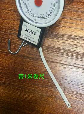 快递称手提22kg便携式机械称家用小秤弹簧秤手提秤高精度勾带尺子