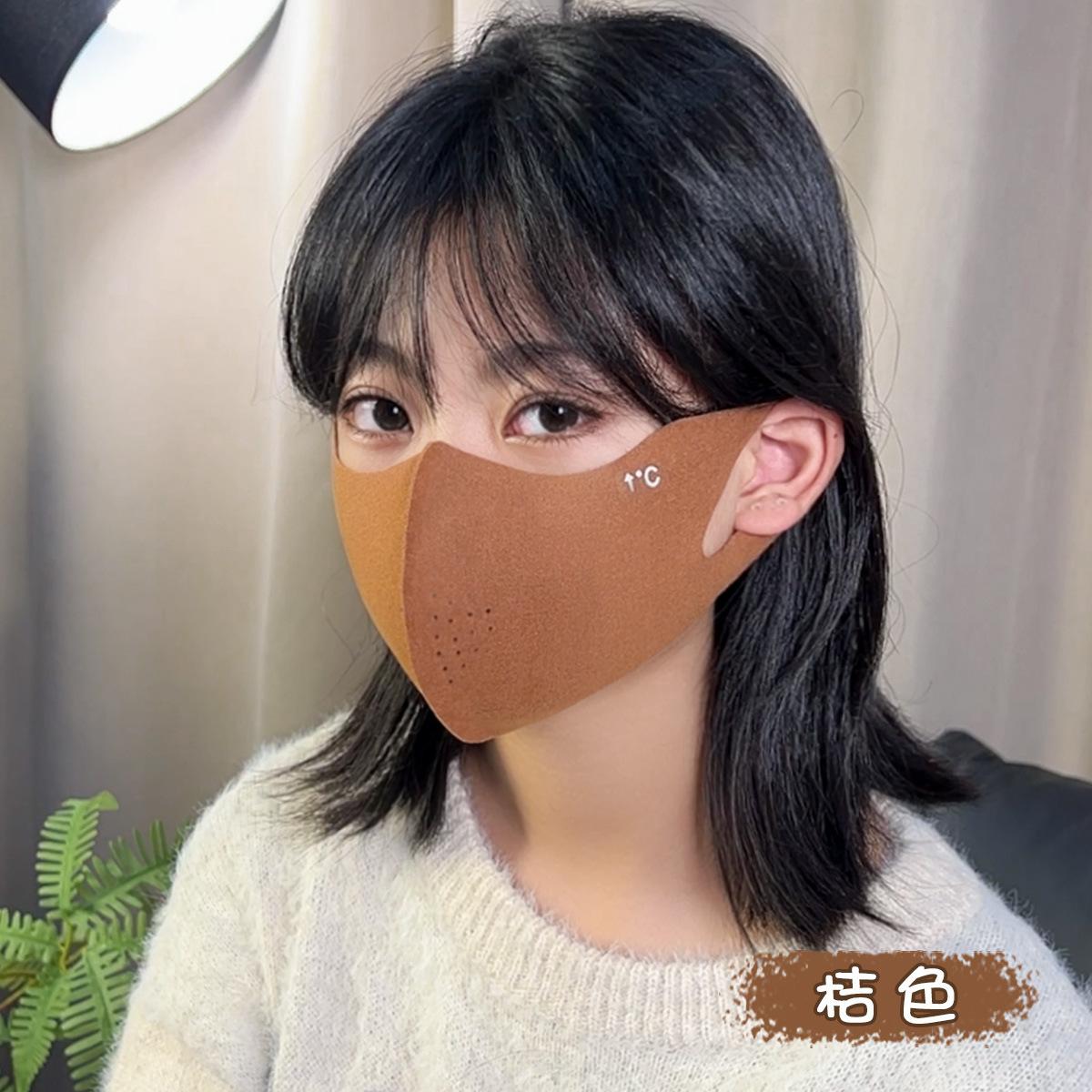 保暖口罩秋冬季防风防寒女高颜值医美全脸防晒面罩防紫外线脸基尼