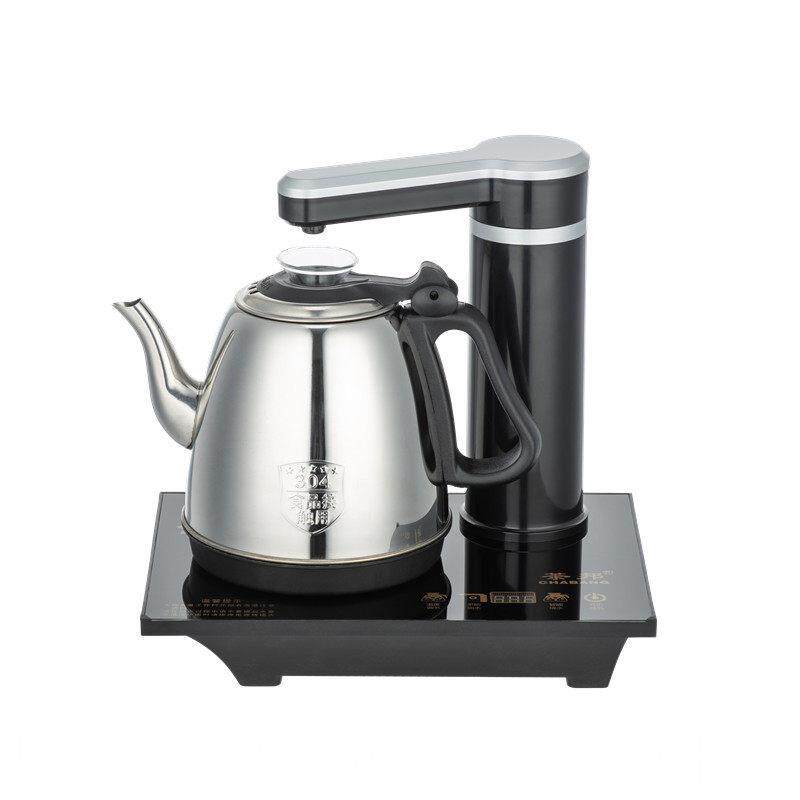 电热水壶自动上水加水抽水泡茶炉具304不锈钢烧水泡茶壶快速壶包