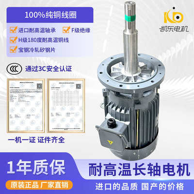 炉耐高温兰铸铁..5kw5kw长轴7烤箱电机高温5立式 隧道电机高法