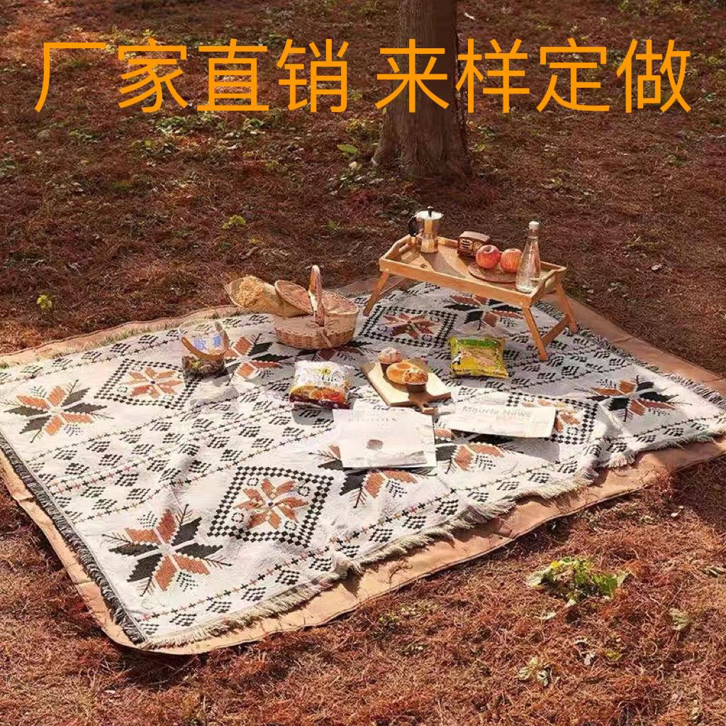 定制基利姆野餐沙发垫沙发巾沙发罩四季通用沙发垫盖毯床尾毯挂毯