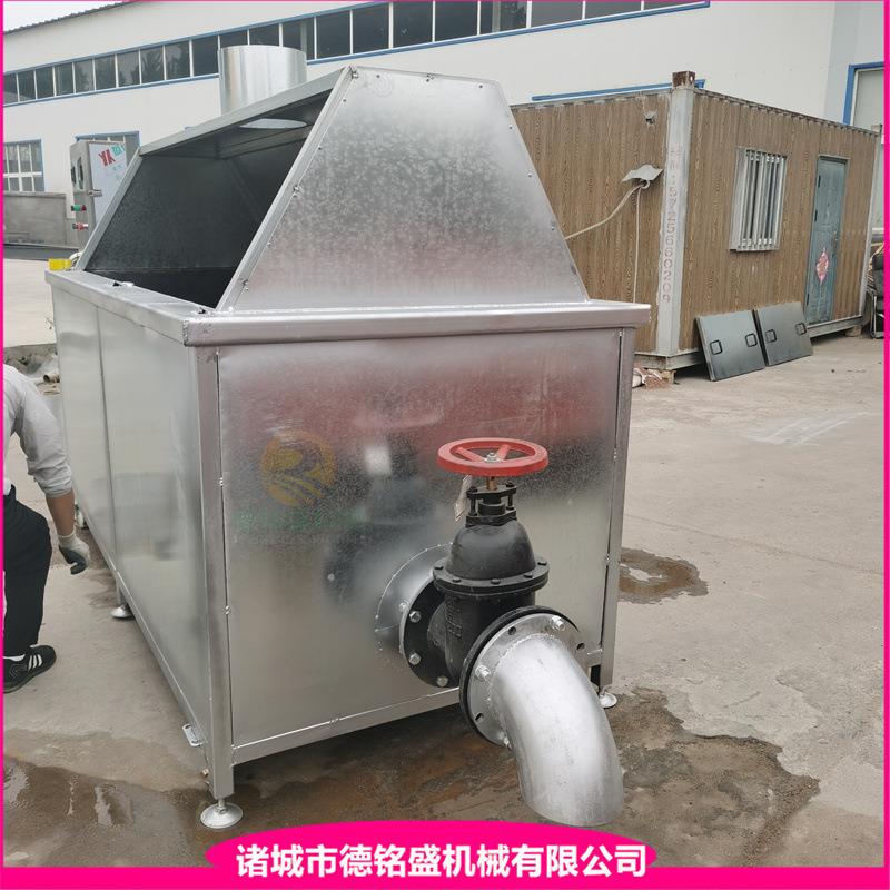 两扇门的电导热油肉类下脚料炼油锅 鸭肠破碎熬油锅 压榨挤油机