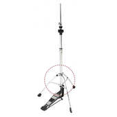 架子鼓踩镲架子 架子鼓脚踩嚓片架踏板插擦叉片架 爵士鼓镲片支架