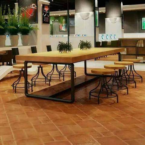 美式覆古铁艺实木升降饭厅餐椅酒吧吧台椅咖啡馆休闲 高脚凳子
