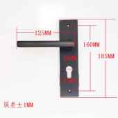 简具约氧化铝室内门执手锁木CM04 A04门锁卧室门压把锁内手门执锁