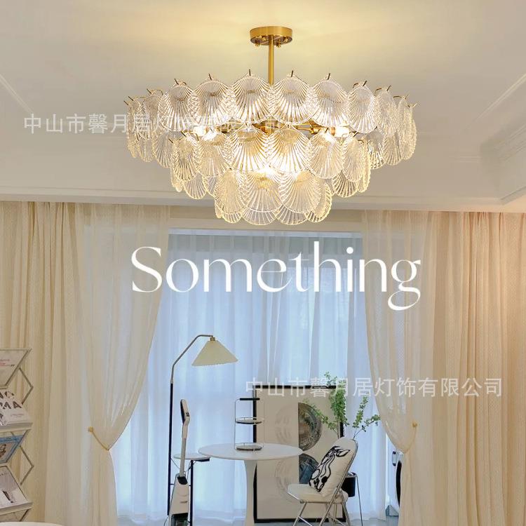 法式轻奢主卧室灯吊灯现代简约网红水晶创意温馨浪漫房间客厅灯具