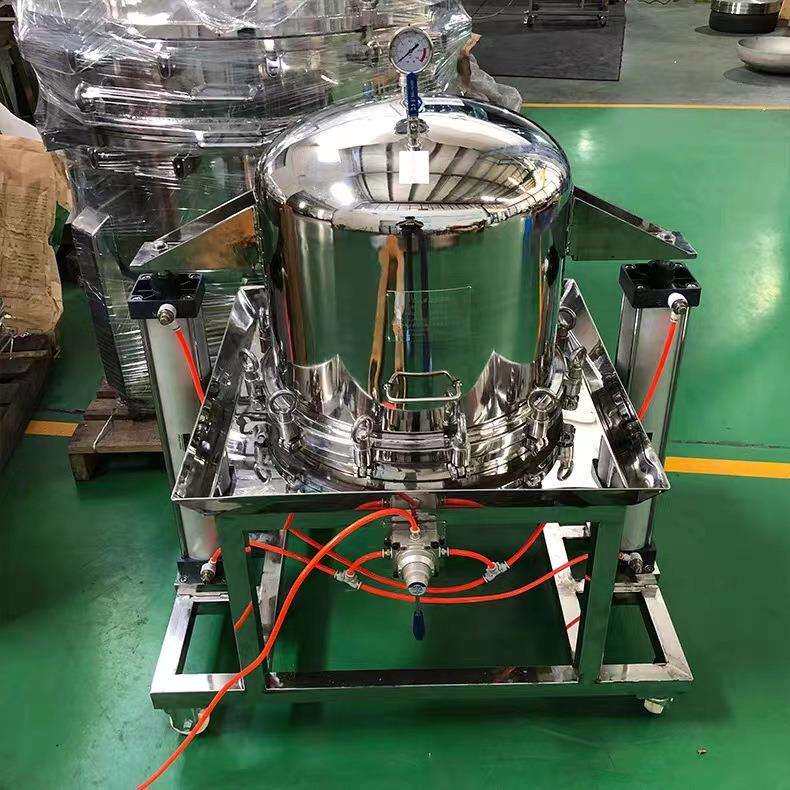 不锈钢层叠式板框过滤器活性炭立式卫生级过滤机精密叠片压滤机