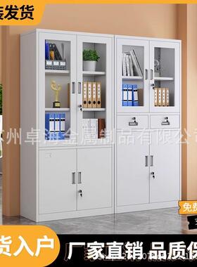 钢制办公室文件柜铁皮资柜料柜工ZH-56461带锁子矮柜档案员柜储物