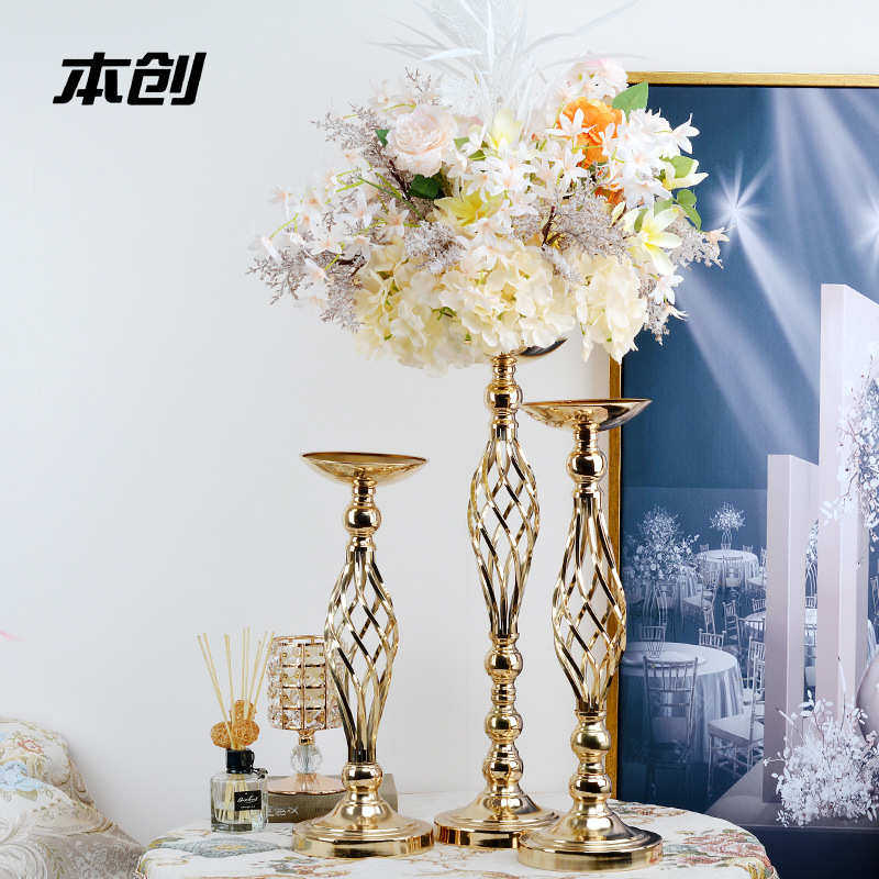婚庆道具金色路引婚礼装饰烛台花瓶摆件酒店迎宾客厅餐桌插花花器,节庆用品/礼品,吊顶纱幔,淘宝优惠券,粉丝福利购,淘宝优惠卷