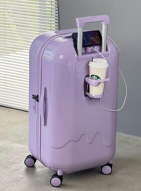 正品L4ETOO行寸李箱20寸登机箱2拉杆抗摔旅行密码箱高箱颜值儿童