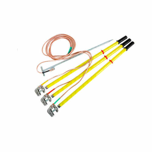 平高压带型携接地线棒 接地线 口短路高压接地线供应螺旋接地