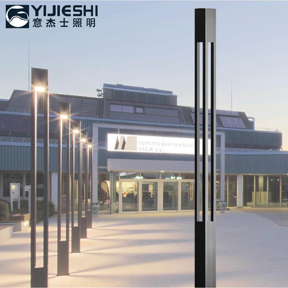 厂家直供3.5米LED灯四面镂空方形灯柱广场小区公园园林景观庭院灯