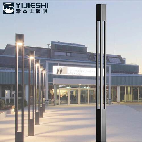 厂家直供3.5米LED灯四面镂空方形灯柱广场小区公园园林景观庭院灯